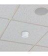 Détecteur de mouvement 360° PIR, 1000W - Montage en saillie, portée jusqu'à 30m, IP20 intérieur, blanc