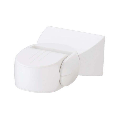 Capteur de mouvement micro-ondes 300W - 180°, Boîtier blanc, IP65