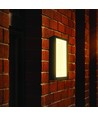 Applique murale extérieure LED 20W - IP65, 2300lm, noir, blanc chaud, 40cm de haut