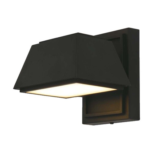 Applique murale LED extérieure 15W - 16x16,5x16,4mm, 4000K, noire, IP65