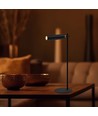 Lampe LED 3-en-1 rechargeable - Magnétique, noire, dimmable, avec pied et 2 supports de montage