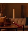 Lampe LED 3-en-1 rechargeable - Magnétique, rouge, dimmable, avec pied et 2 supports de montage