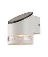 Applique murale solaire 1W Solara - 3000K, blanc, IP54, 70lm, batterie et panneau solaire