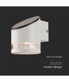 Applique murale solaire 1W Solara - 3000K, blanc, IP54, 70lm, batterie et panneau solaire