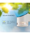 Applique murale solaire 1W Solara - 3000K, blanc, IP54, 70lm, batterie et panneau solaire