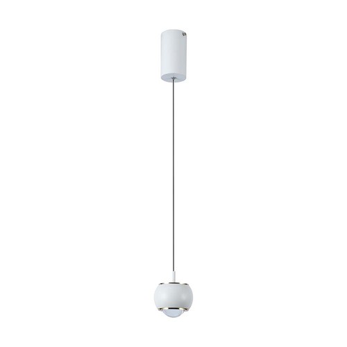 Suspension LED 9W - 10x10x100cm, 111lm/W, blanc, 120 degrés, source lumineuse incluse