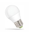Ampoule LED sphérique E27 6W dimmable - G45, verre dépoli