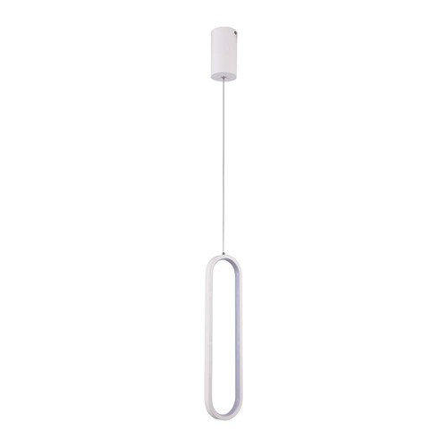 Suspension LED 13W, 40cm - Blanc, 4000K, 1500lm, IP20 intérieur