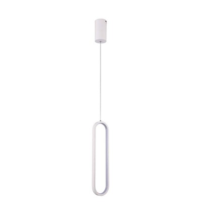 Suspension LED 13W, 40cm - Blanc, 4000K, 1500lm, IP20 intérieur