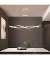 Suspension LED 120cm 30W, blanc - 115lm/W, 3000K, 120x100cm, source lumineuse incluse
