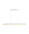 Suspension LED 24W - 80x104cm, 3000lm, blanc, 4000K, source lumineuse incl.
