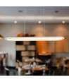 Suspension LED 24W - 80x104cm, 3000lm, blanc, 4000K, source lumineuse incl.