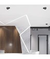 Downlight LED COB 20W - 3 en 1 Boîtier noir