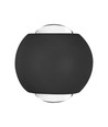 Applique murale LED COB 2W, éclairage haut/bas - IP54, aluminium noir, 4000K, 4,2 x 4 cm