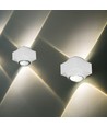 VT-770 applique murale LED 2W - COB, lumière montante et descendante, 4000K, boîtier blanc