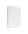 Plafonnier LED 24W, 30x30cm - Carré, bord blanc, IP44, 4000K, source lumineuse incl.