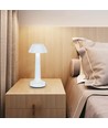 Lampe de table LED 1W - D95x225, 3 en 1, blanc, Boîtier