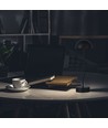 Lampe de table rechargeable 3W - Touch dimmable, noir, 3000K, portable, batterie incluse