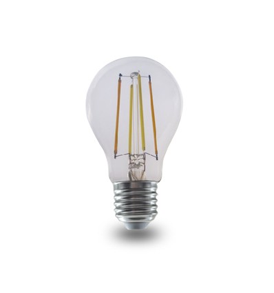 Ampoule à filament 7W E27 A60 - Compatible avec Amazon Alexa, Google Home, 3 en 1