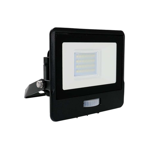 Projecteur LED Smart WiFi 10W avec détecteur - 2000lm, IP65, 3-en-1 CCT, fonctionne avec Alexa/Google Home