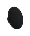 Plafonnier / applique LED 12W avec lumière indirecte - Noir, IP65, 3000K, Ø16cm, rond, extérieur / intérieur