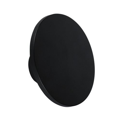 Applique extérieure ronde 12W - Noir, 1400lm, IP65, 4000K, source lumineuse incl.