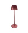 Lampe de table LED rechargeable 2,7W, marron - Tactile dimmable, 3-en-1 CCT, USB-C, 5V DC, hauteur 34cm