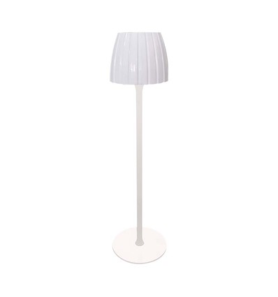 Lampe de table LED rechargeable 2,7W, blanc - Tactile dimmable, 3-en-1 CCT, USB-C, hauteur 34cm