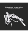 Double capteur pour porte / portail - 12V/24V max charge 60W