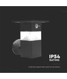 Applique murale Solara 3W avec capteur - IP54, 250lm, 3000K, solaire, 3 ans de garantie