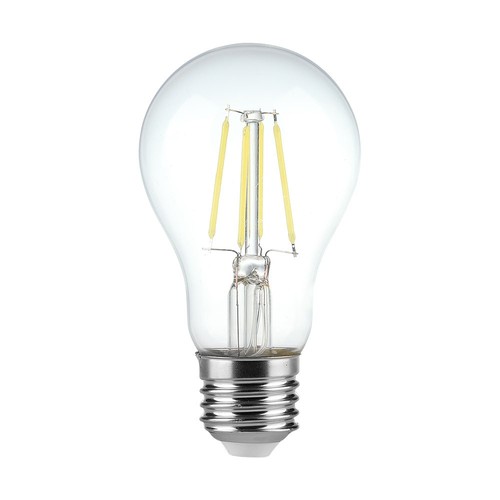 Ampoule à filament de carbone E27 4W - A60, 6500K