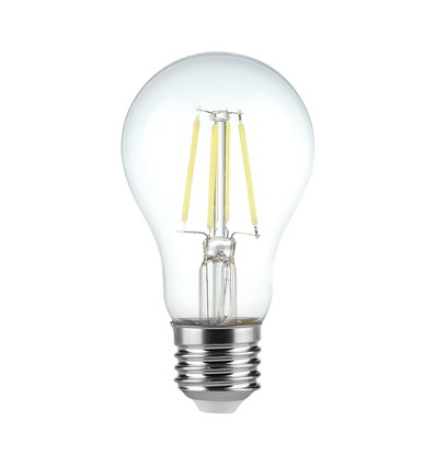 Ampoule à filament de carbone E27 4W - A60, 6500K