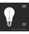 Ampoule à filament de carbone E27 4W - A60, 6500K