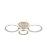 Plafonnier LED 45W - 3900lm, dimmable 3 étapes, 3-en-1 CCT, blanc, télécommande incl.