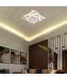 Plafonnier 75W - LED Dimmer 3 Niveaux, 3 en 1, Télécommande, Boîtier Blanc, IP20