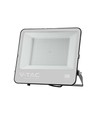 Projecteur 200W - IP65, noir, lampe de travail, puce LED Samsung, câble 1m, 6500K, verre dépoli gris