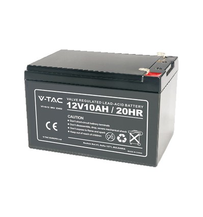 Batterie plomb-acide 10Ah T2 - 151x98x101mm