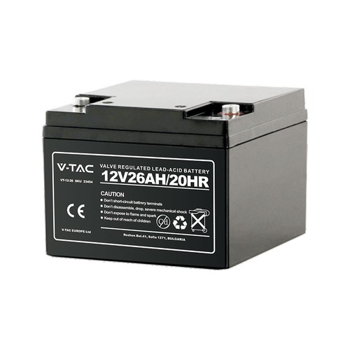 Batterie plomb-acide 26Ah M5 - 166x175x125mm