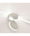 Applique murale blanche 6W - IP65, 3000K, 645lm, extérieur, source lumineuse incluse