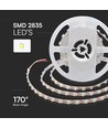 5m 18W/m LED strip, 135lm/W - 24V, 238 LED par mètre, IP20, 3000K, dimmable