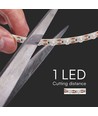 5m 18W/m LED strip, 135lm/W - 24V, 238 LED par mètre, IP20, 3000K, dimmable