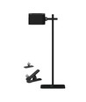 Lampe LED 3-en-1 rechargeable - Magnétique, dimmable, CCT, éclairage haut/bas, noir, incl. pied et 2 supports de montage