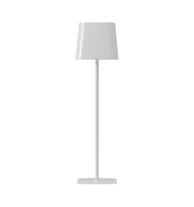 Lampe de table solaire magnétique LED 5W - Tactile dimmable, CCT, IP65, blanc, portable, rechargeable