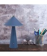 Lampe de table LED rechargeable 3W, Bleu - Tactile dimmable, 3-en-1 CCT, batterie 4000mAh, incl. source lumineuse