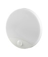Plafonnier/Applique LED 15W avec capteur - Samsung LED chip, 3-en-1 CCT, IP44, blanc, rond, Ø25cm