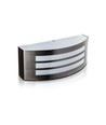 Applique murale E27 - IP44 extérieur, blanc, acier inoxydable, sans source lumineuse