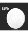 Plafonnier Designer Dome 60W, dimmable - changement de couleur CCT, Ø50cm, 100lm/W, télécommande, source lumineuse incluse