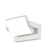 Applique murale LED rotative blanche 17W - 150lm/W, IP65, 3000K, 350° réglable, extérieur, source lumineuse incluse