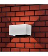 Applique murale 24W - LED, 3000K, Blanc, Boîtier