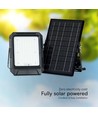 Projecteur LED 10W solaire - 4000K, 3.7V, IP65, avec panneau solaire et batterie